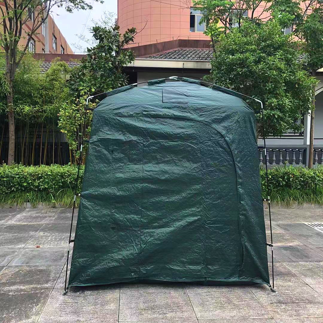 Cheap Goat Tents Outdoor Bicycle Storage Shed Bike Tent Bicycle Garden Pool Storage Cover Shelter Double Cover Roof   